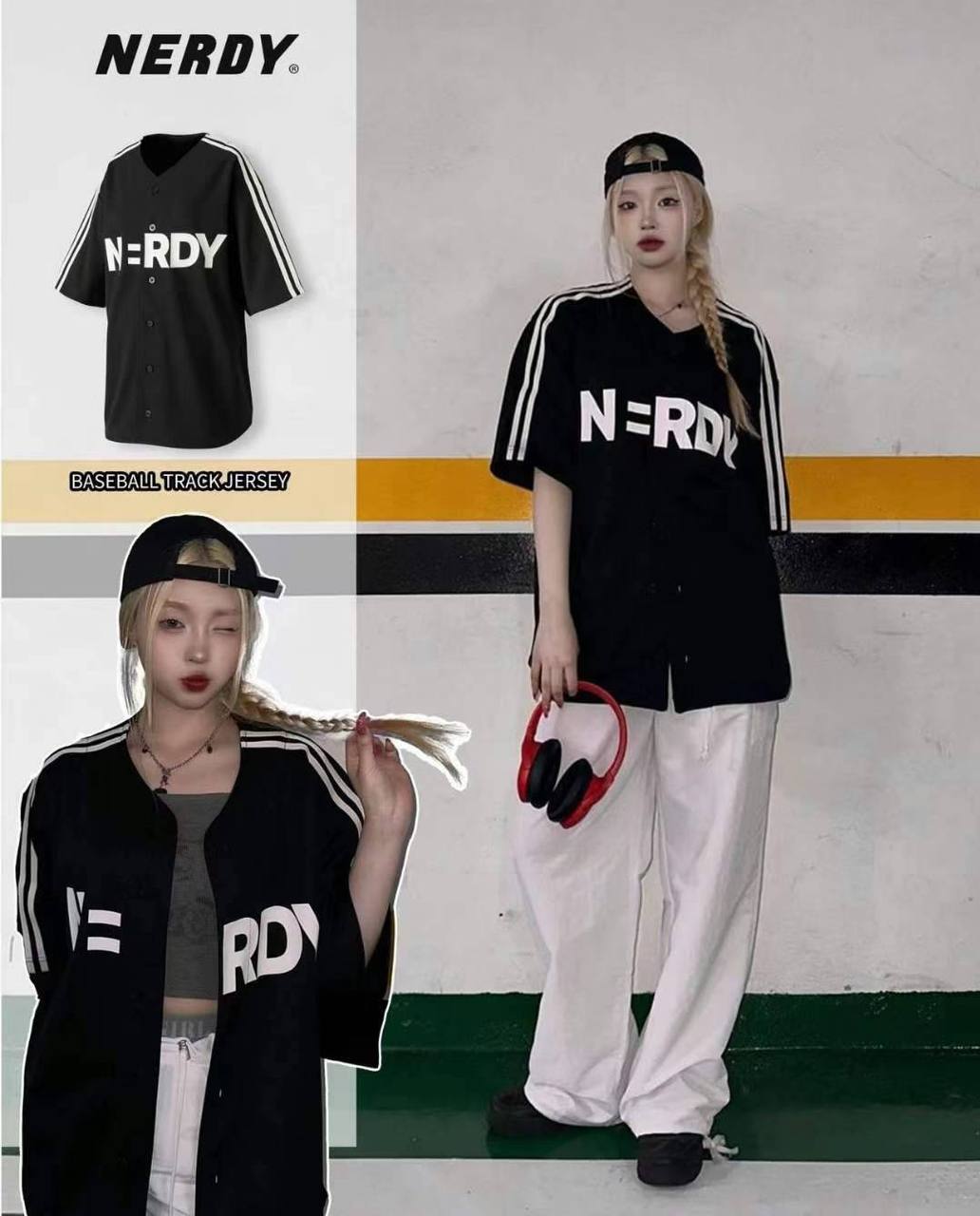 ノルディー nerdy GRADATION NY TRACK TOP レディース JPN：M – ブランド古着買取販売バズストア